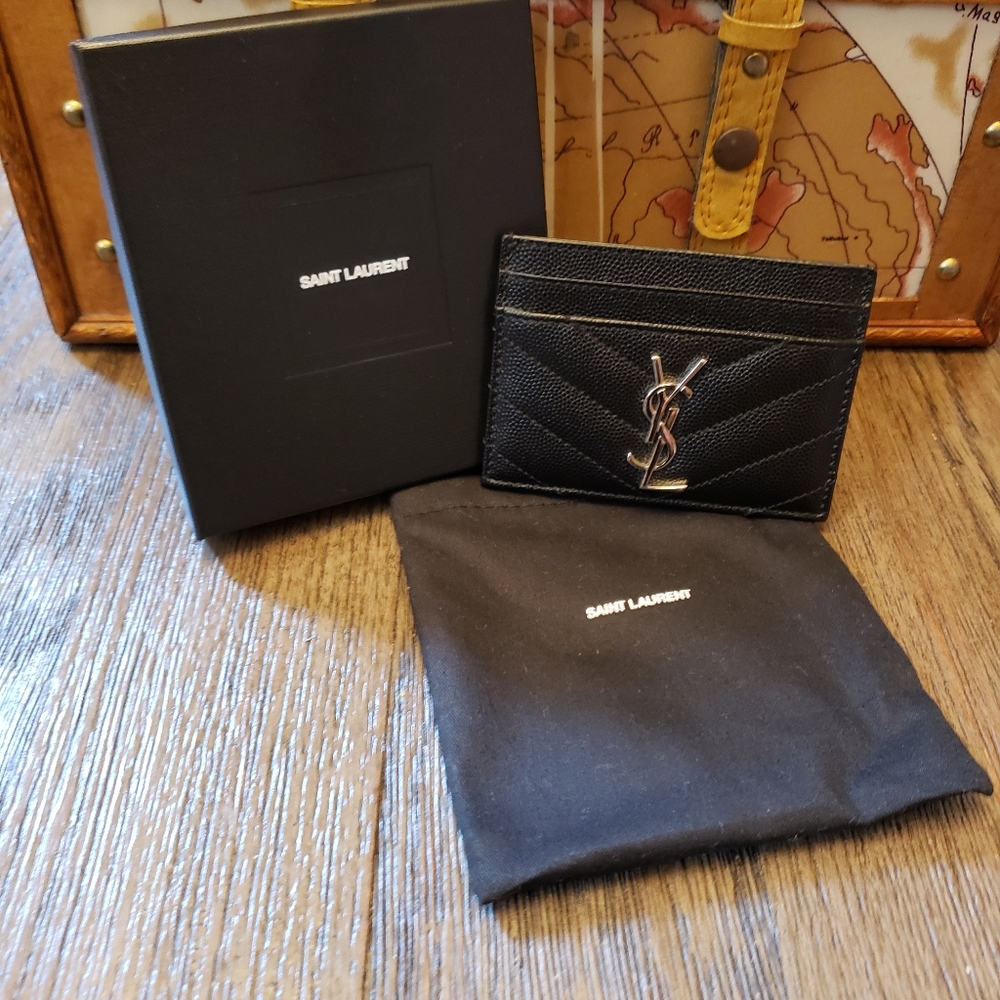 YSL Monogram Card Case